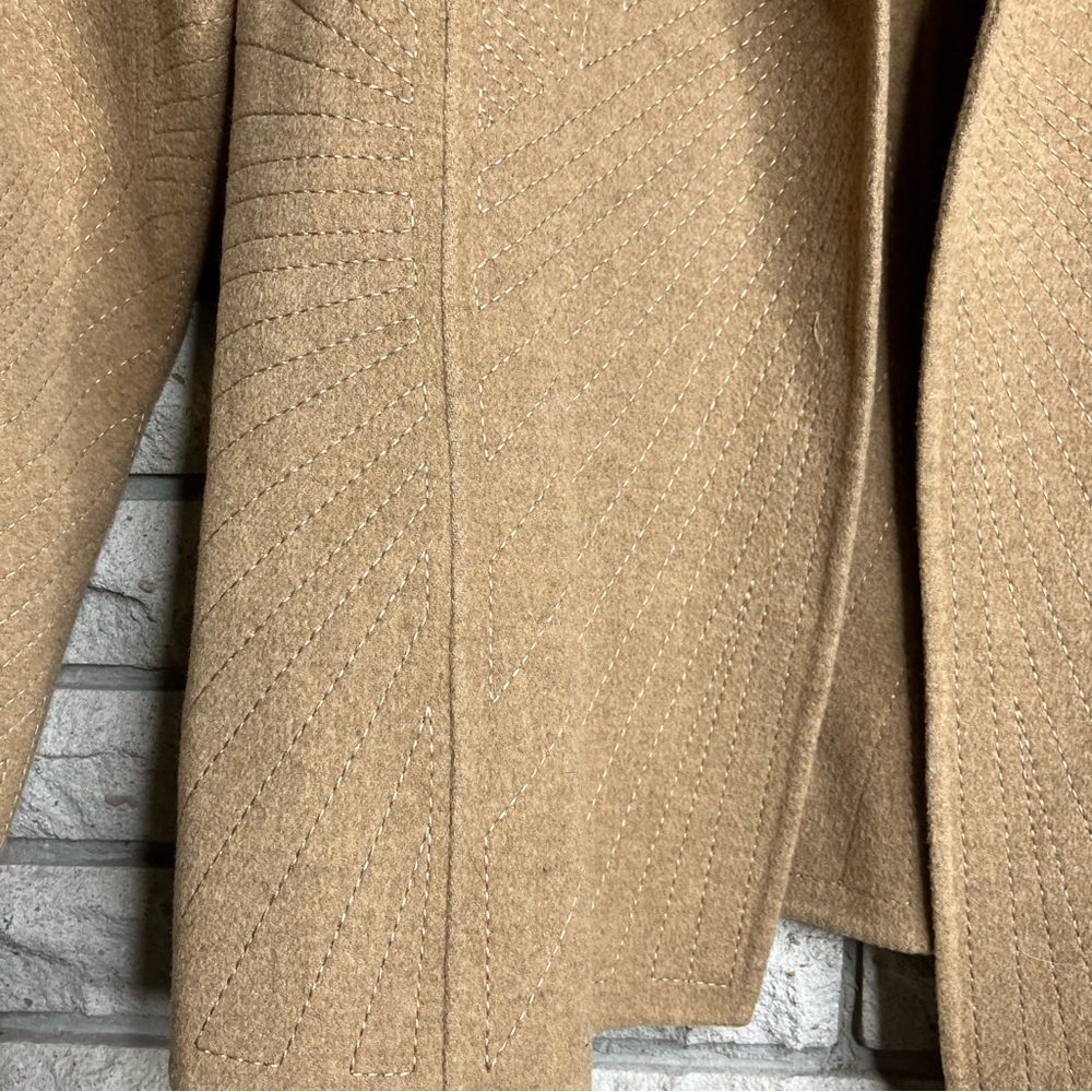 100% Wool Open Front Jacket - Picture 5 of 7